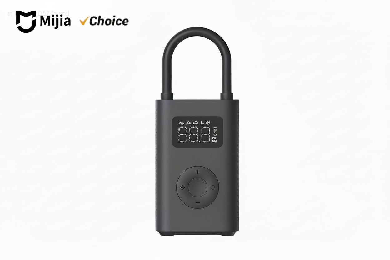 Mijia Mini Portable Air Pump 2 Mijia Electric Air Compressor Inflator Treasure Multitool for Cars, Motorcycles, Bicycles Balls