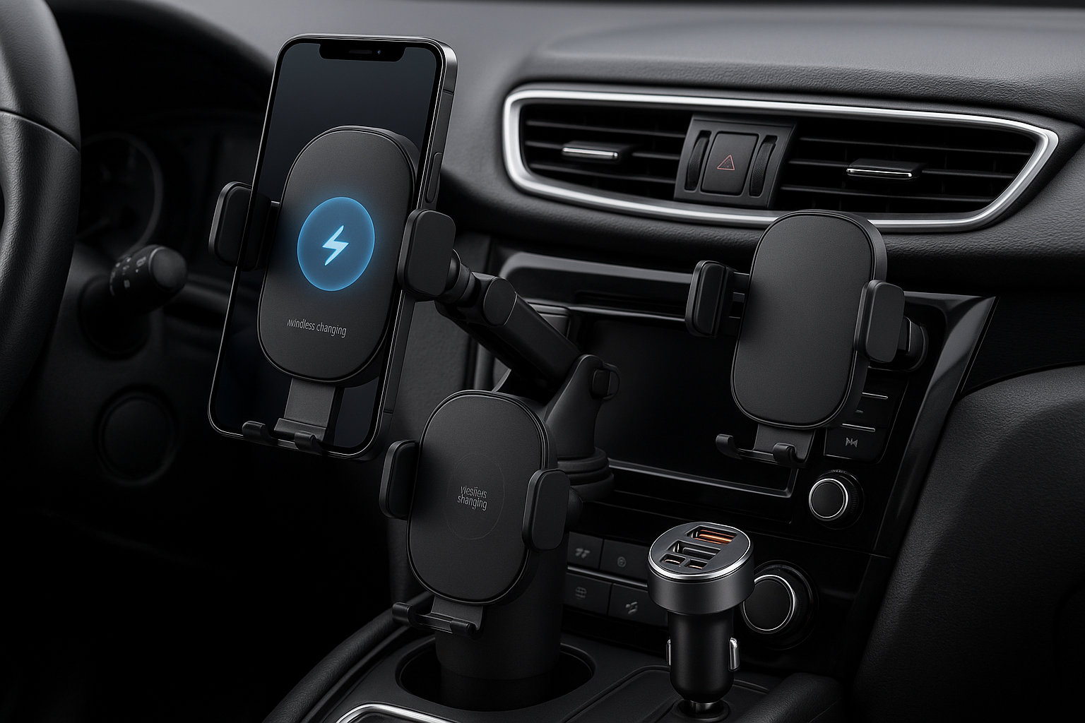 Car Phone Holders & Chargers 